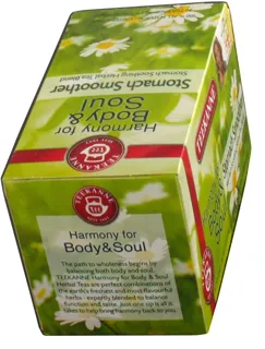 Чай трав'яний Гармонія Гармонія тіла (Harmony for Body & Soul Stomach Smoother) 20 пакетиків, 40 г — фото 5