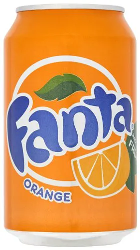 Fanta Orange Soft Drink Can 330 ml (24 pack)