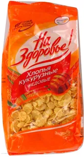 Kuntsevo Honey Cornflakes 350g — photo 3