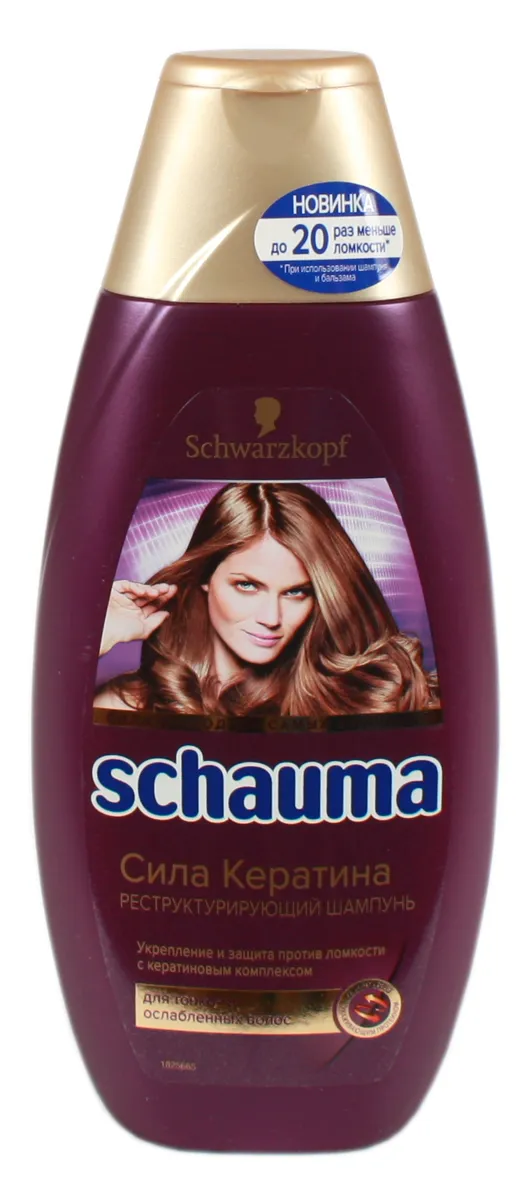 Schauma Keratin Strength Shampoo 380ml