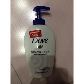 Крем-мило Dove Краса і догляд рідке з дозатором 250 мл — фото 4