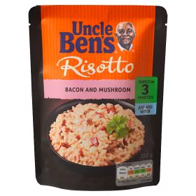 Uncle Bens Різотто з беконом і грибами, для мікрохвильової печі