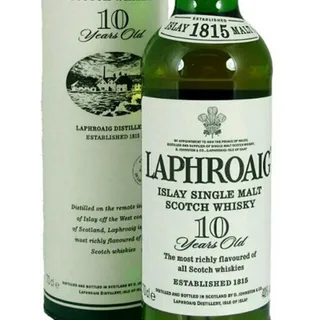 Laphroaig 10 Year Old Whisky 0.7l Tube — photo 7