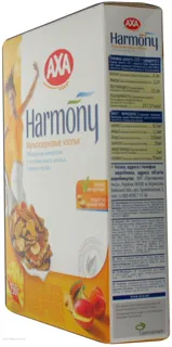 Axa Harmony Multigrain Cereal Flakes with Minerals and Tropical Fruits 250g — photo 4
