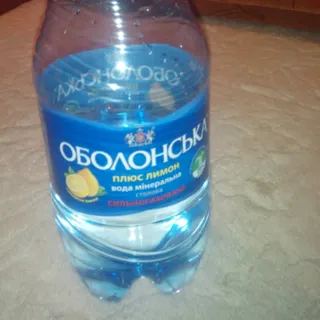 Obolon Obolonska Plus Lemon Strongly Carbonated Mineral Water 2L Plastic Bottle — photo 6