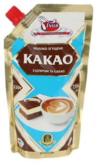 Ichnya Condensed Milk with Cocoa and Sugar 7.5% 320g Doypack — photo 2