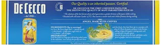 De Cecco Capellini Pasta Cut No. 9 (16 Oz. Box) Imported from Italy — photo 3
