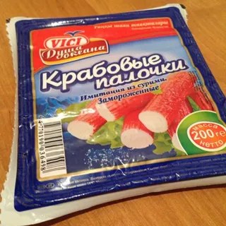 Vici Frozen Crab Sticks Vacuum Pack 500g — photo 2