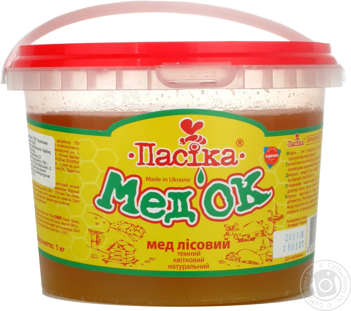 Мед Пасіка лісовий 1кг