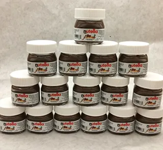 Nutella Mini Glass Bottles - (16) .88 Oz Single Serve Bottles — photo 2
