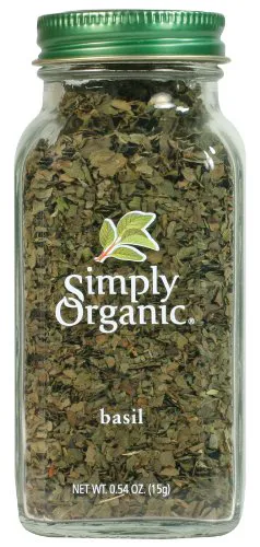 Simply Organic Василь органічний, контейнер 0,54 унції