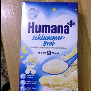 Humana Sweet Dreams Multigrain Porridge with Banana 250g x5 — photo 4