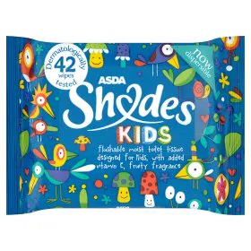 Запасні вологі серветки для унітазу ASDA Shades Moist