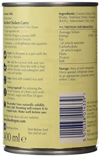 Blue Dragon Coconut Milk 400 ml (Pack 6) — photo 6