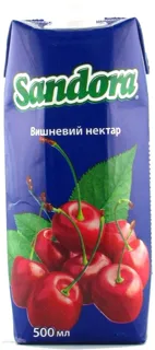 Sandora Cherry Nectar Pasteurized Tetra Pak 500ml — photo 7