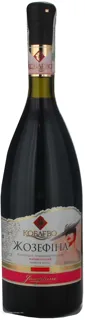 Koblevo Josephine Red Wine Grape Ordinary Table Semi-Sweet 12% Glass Bottle 700ml — photo 2