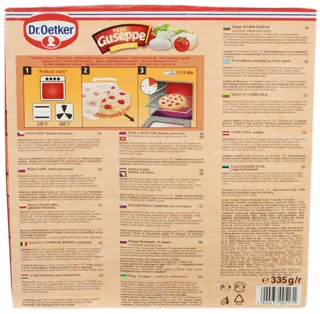 Dr. Oetker Giuseppe 4 Cheese Frozen Pizza 335g — photo 3