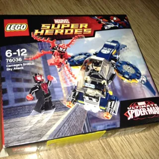 Lego Marvel Spiderman - Carnage Sky Attack Shield - 76036 — photo 4