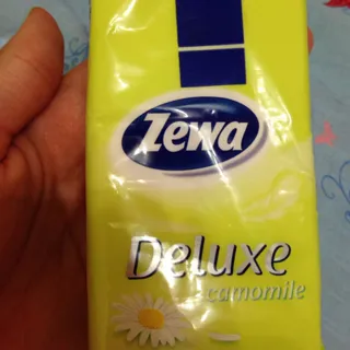Zewa Deluxe Chamomile Paper Tissues 3-Ply 10 pcs — photo 10