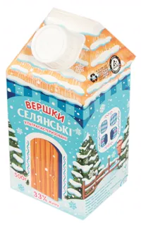 OOO "Liustdorf" Selianskoe Ultra-pasteurized Cream 33% Tetra Pak 500g — photo 2