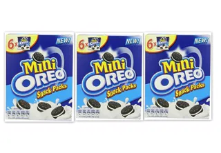 Oreo Mini Snack Packs 3 x 6 Boxes = 18 Small Packs Chocolate & Vanilla Cream Cookies — photo 6