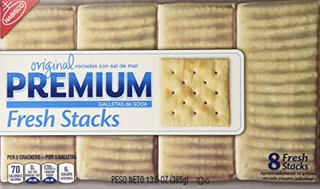 Premium Original Salted Crackers Fresh Stack, 13.6 oz box (6 pack) — photo 5