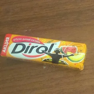 Dirol Watermelon Melon Cocktail Chewing Gum 14g — photo 3