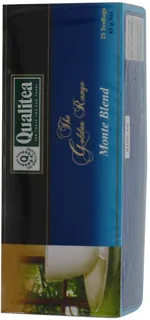Qualitea Monte Blend Black Tea Small Leaf in Bags 1.8g*25pcs 45g — photo 2