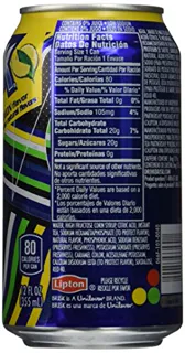 Lipton Brisk Lemon Iced Tea Can, 12 Fl Oz (Pack of 36) — photo 3