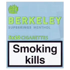 Berkeley Superkings ментолові сигарети