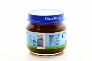 Gerber Prune Puree for Children Glass Jar 80g — photo 2