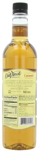 Сироп DaVinci Gourmet класичний карамельний, 25,4 унції (упаковка 3)
