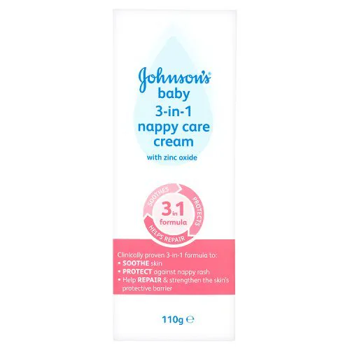 Johnson's Baby 3-in-1 Diaper Cream