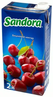 Sandora Cherry Nectar Clarified Pasteurized 2L — photo 5