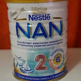 Nestle Nan 2 Dry Milk Mix for Children from 6 Months Iron Can 800g — photo 7
