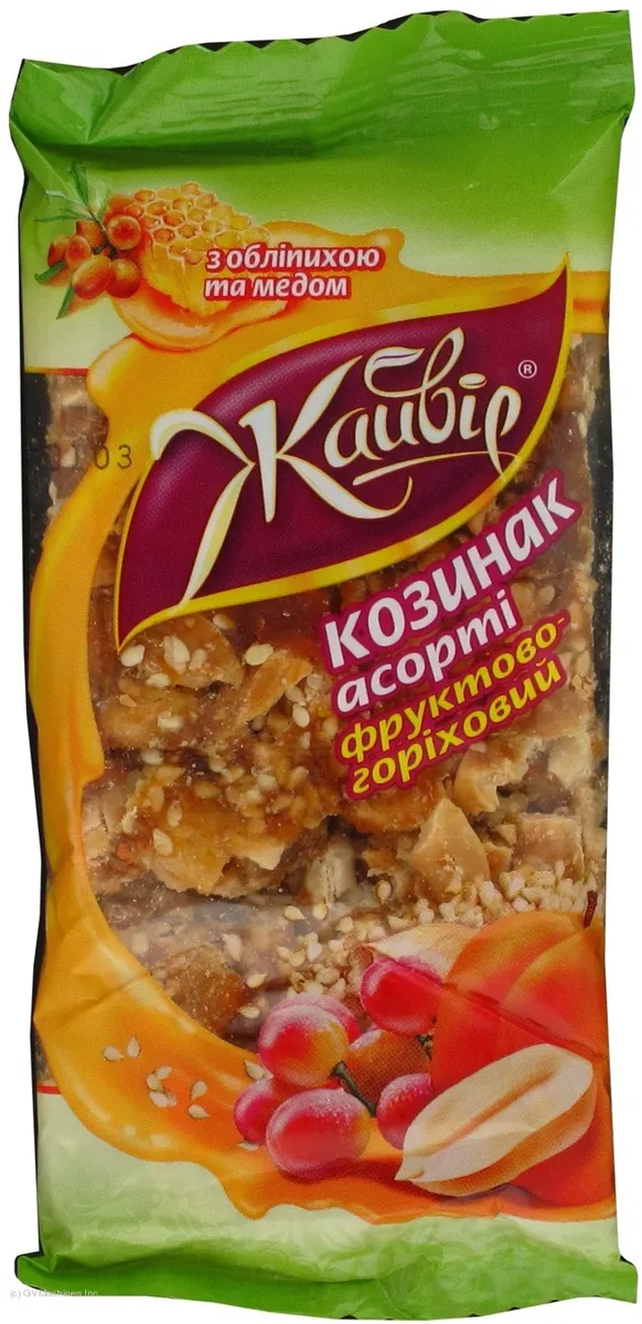 Zhaivyr Kozinaki Fruit and Nut Assortment 65g
