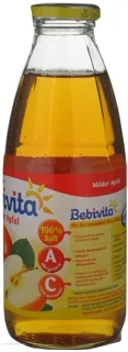 Bebivita Apple Juice from 4 months glass bottle 0.5 L — photo 2