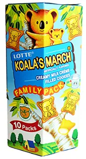Lotte Koala March Creamy Milk Flavored Cookies — photo 2