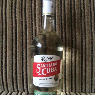 Santiago De Cuba Carta Blanca Rum 1L — photo 2