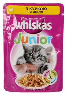 Whiskas Cat Food Junior 100g Chicken — photo 6
