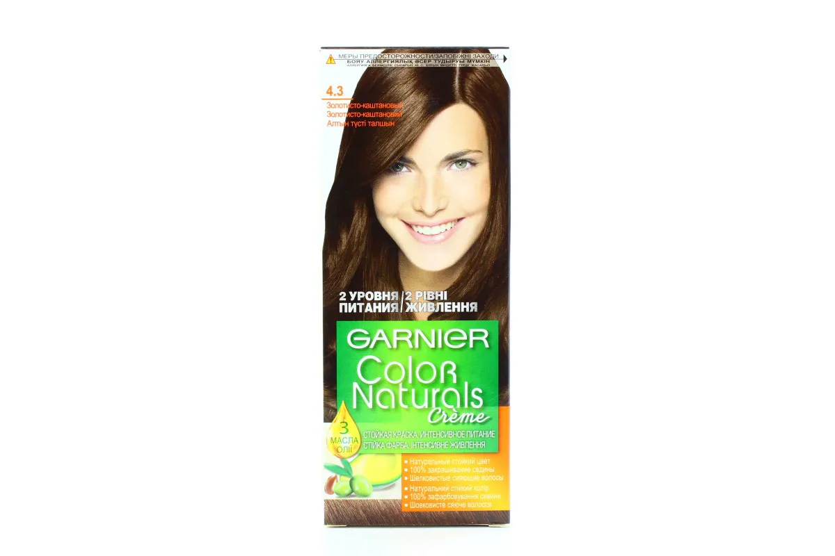 Garnier Hair Dye 4.3 Golden Chestnut