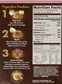 Dr. Oetker Milk Chocolate Instant Mousse Mix 3.1 oz (2 pack) — photo 3