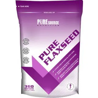 Pure Source Nutrition Льняна олія 120 капсул