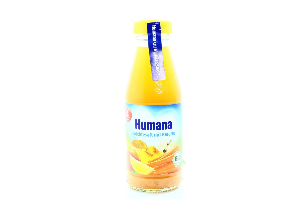 Humana Fruit Juice with Carrot 200g x12