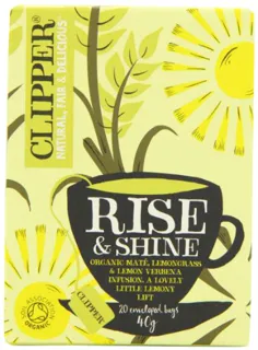 Clipper Uprising & Shine Organic Mate with Lemongrass and Lemon Verbena Infusion — photo 6