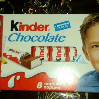 Молочний шоколад Kinder Chocolate 8шт * 12,5г — фото 8
