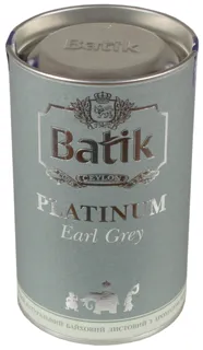 Batik Black Tea Platinum loose leaf with bergamot 100g Tube — photo 5