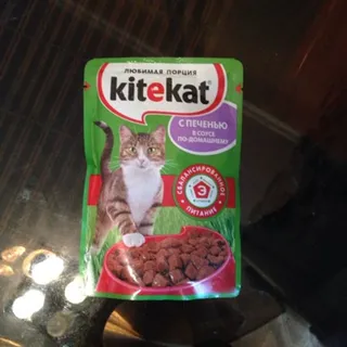 Kitekat Cat Food Liver 100g — photo 3