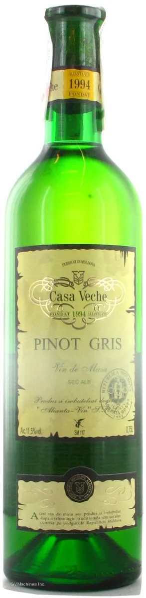 Casa Veche Pinot Gris 0.75L Dry White