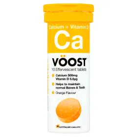 Voost Кальцій + Вітамін D Апельсин таблетки